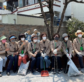 역사를 잇는 느린 골목길 조성 (벽화)